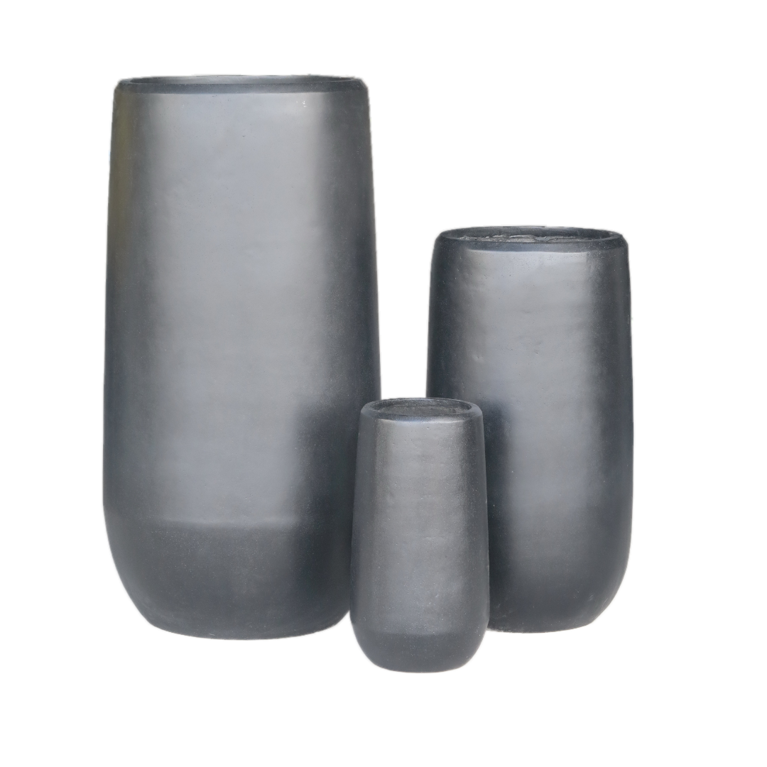 East Short Pot Black